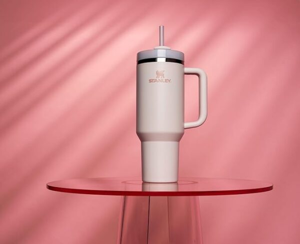 Stainless Steel Vacuum Insulated Tumbler with Lid and Straw for Water - Image 3