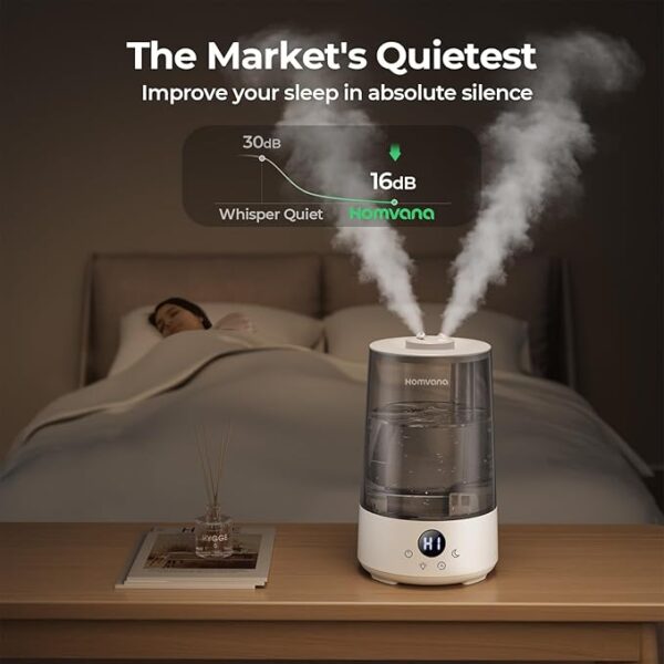 Homvana Humidifiers for Bedroom - Image 2