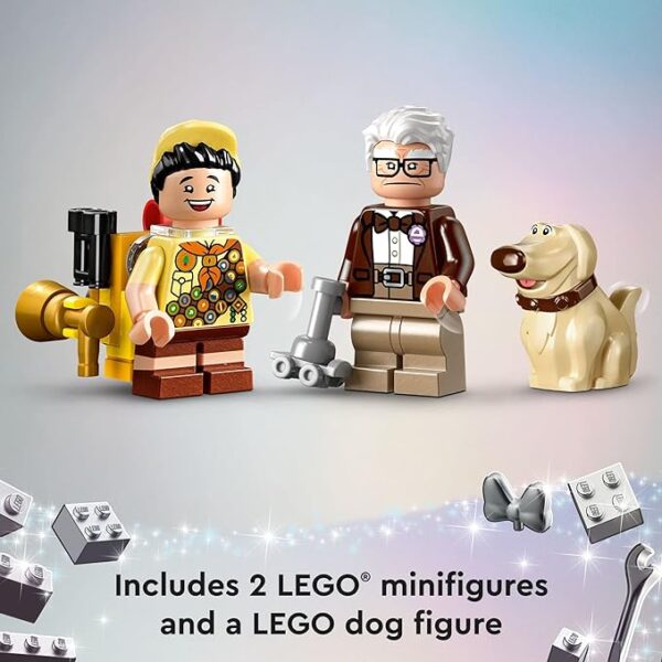 LEGO Disney and Pixar ‘Up’ House, Classic Disney Celebration Building Toy Set for Kids - Image 4