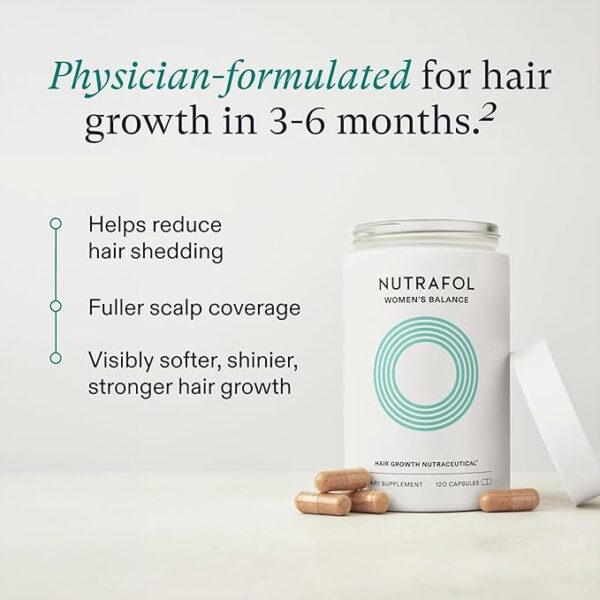 Nutrafol Women's Balance Hair Growth Supplements, Ages 45 and Up - Image 2