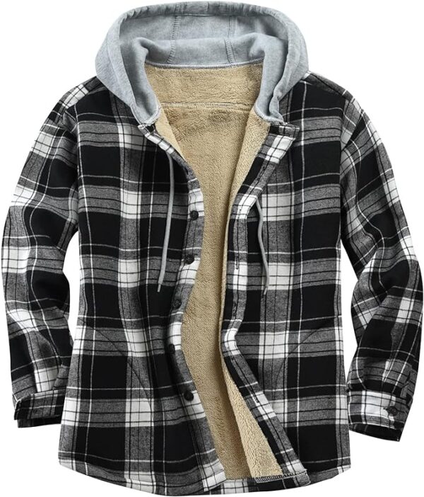 Derbars Men's Cotton Plaid Shirts