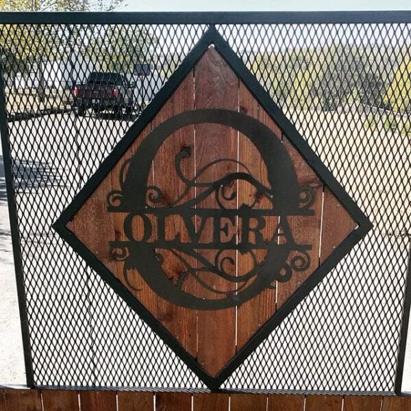 Custom Metal Signs | Metal Name Sign - Image 4