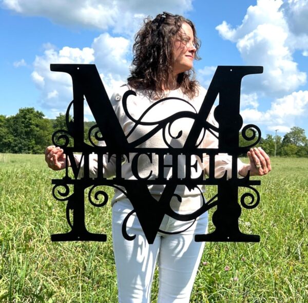 Custom Metal Signs | Metal Name Sign